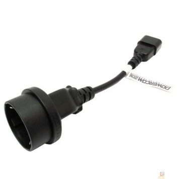 Дополнительное оборудование Powercom Powercom SCUT IEC-320 C14 to Socket Type-F 250V 10A {504291} 
