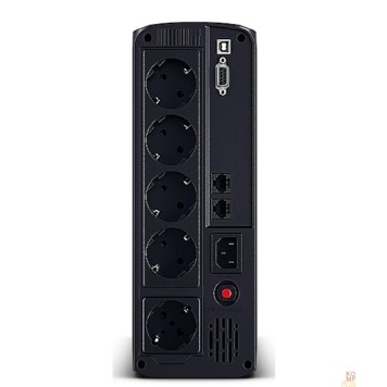 ИБП CyberPower VP1200ELCD ИБП {Line-Interactive, Tower, 1200VA/720W USB/RS-232/RJ11/45  (4 + 1 EURO), 12В/7,2 Ач х 2}-2