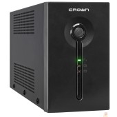 ИБП CROWN ИБП CMU-SP650IEC USB {650VA\390W, корпус металл, 1x12V/7AH,6*IEC С13, AVR 140-290V, съёмный кабель } CM000001862