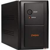 ИБП Exegate EP285515RUS ИБП ExeGate SpecialPro UNB-2000.LED.AVR.EURO.RJ.USB <2000VA/1200W, LED, AVR, 4 евророзетки, RJ45/11, USB, Black>