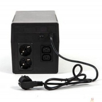 Бастион ИБП ИБП Бастион RAPAN-UPS 1000 {Line-interactive, напольный, 1000ВА/600Вт, 2х C13 и 2х EURO, АКБ 2x 7Ач} (737) -2