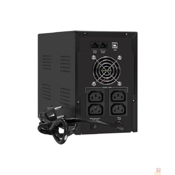 ИБП Exegate EX292631RUS ИБП ExeGate SpecialPro Smart LLB-2000.LCD.AVR.4C13.RJ.USB <2000VA/1200W, LCD, AVR, 4*C13,RJ45/11,USB, металлический корпус, Black>-2