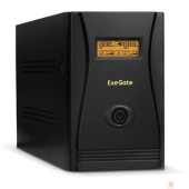 ИБП Exegate EX292633RUS ИБП ExeGate SpecialPro Smart LLB-2200.LCD.AVR.1SH.2C13.RJ.USB <2200VA/1300W,LCD,AVR,1*Schuko+2*C13,RJ45/11,USB, металлический корпус, Black>