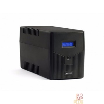Бастион ИБП ИБП Бастион SKAT-UPS 1500-IN-2x9 {Line-interactive, 1500ВА/900Вт, на пол, LCD-дисп, 2x EURO + 2х C13, USB/ RJ-45, АКБ 2х 9Ач, МПТ} {457}