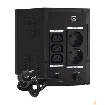 ИБП Exegate EX292804RUS ИБП ExeGate SpecialPro Smart LLB-1600.LCD.AVR.2SH.3C13.USB <1600VA/950W, LCD, AVR, 2*Schuko+3*C13, USB, съемн.кабель, металлический корпус, Black>-1