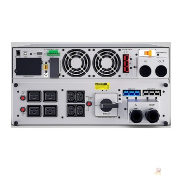 ИБП CyberPower OLS10KERT5U ИБП {Online, 10000VA/10000W USB/RS-232/Dry/EPO/SNMP/CloudCard/(4 IEC С13, 4 IEC C19, terminal block)/bat.detect./МВ NEW  12В/9 Ач х 20}-2