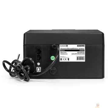 ИБП Exegate EX295014RUS ИБП ExeGate NEO Smart LHB-850.LCD.AVR.8SH.CH.RJ.USB <850VA/510W, LCD, AVR, 8*Schuko, RJ45/11, USB, 4*USB-порта для зарядки, Black>-2