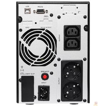 ИБП ИБП Сайбер Электро ЭКСПЕРТ-II-2000 {Онлайн, напольный, 2000ВА/1800Вт USB/RS-232/SNMPslot (2 EURO + 2 IEC С13) (12В /7Ач. х 4)}-2