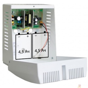 БастионБЕСПЕРЕБОЙНОГО ПИТАНИЯ ДЛЯ СИСТЕМ ОПС, СКУД БАСТИОН ББП РАПАН-24/1,5 источник бесперебойного питания 24В, 1,5А, под АКБ 4,5Ач, защита АКБ и выхода {гарантия 1,5 года} (364)-1