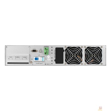 ИБП Exegate EX296959RUS ИБП On-line ExeGate PowerExpert ULS-575-6kVA.LCD.AVR.T.USB.RS232.SNMP.2U <6000VA/6000W, On-Line, PF=1, LCD, клеммы, RS232, USB, SNMP-slot, EPO, батареи внешние 192В/240В суммарной -1