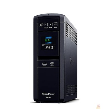 ИБП ИБП CyberPower CP1600EPFCLCD {Line-Interactive, Tower, 1600VA/1000W USB/RS-232/RJ11/45/USB/SNMPslot  charger A/С (6 EURO) 12В/9 Ач х 2  NEW}
