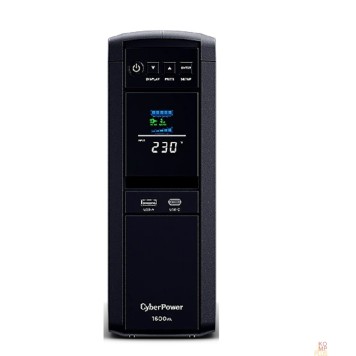 ИБП ИБП CyberPower CP1600EPFCLCD {Line-Interactive, Tower, 1600VA/1000W USB/RS-232/RJ11/45/USB/SNMPslot  charger A/С (6 EURO) 12В/9 Ач х 2  NEW}-2