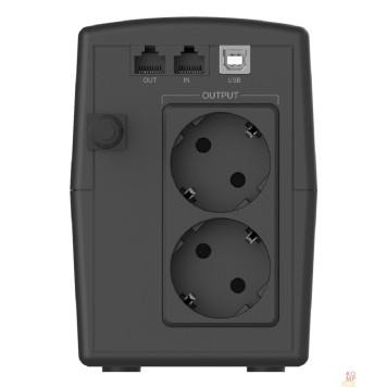 ИБП ИБП CBR QTM-850T-2F-LCUC Line Interactive  850VA/480W 9Ah12V 2 x Shuko, HID-USB, RJ45/11-1