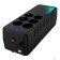 ИБП ИБП CBR LGT-650H-6F-LDB Offline 650VA/360W 5Ah12V 6 x Shuko+ Breaker
