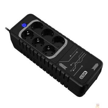 ИБП ИБП CBR LGT-850H-6F-LDB Offline  850VA/480W 6Ah12V 6 x Shuko+ Breaker