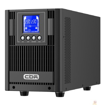 ИБП ИБП CBR ESN-2KT-4F-LCHERSC Online 2000VA/2000W Tower 4 x Schuko, LCD, HID-USB, RS232, EPO, SNMP slot