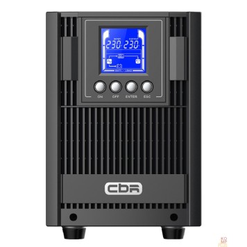 ИБП ИБП CBR ESN-2KT-4F-LCHERSC Online 2000VA/2000W Tower 4 x Schuko, LCD, HID-USB, RS232, EPO, SNMP slot-2