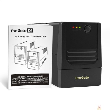 ИБП Exegate EX299488RUS ИБП Power NB-850.LED.AVR.2SH-1