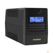 ИБП Exegate EX299759RUS ИБП ExeGate Smart LB-800.LCD.AVR.4C13 (800VA/480W, LCD, AVR, 4*C13, батарея 12V 9Ah, Black)