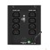 ИБП Exegate EX299824RUS ИБП ExeGate Smart LB-2000.LCD.AVR.8C13.USB (2000VA/1200W, цветной LCD, AVR, 8*C13, USB, батарея 12V 9Ah - 2 шт., металлический корпус, Black)