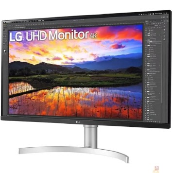 Монитор LCD LG 31.5'' 32UN650K-W {IPS 3840x2160 60Hz 5ms 380cd 1000:1 2xHDMI2.0 DisplayPort1.4 2x5W FreeSync VESA}-1