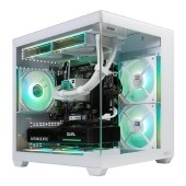 Компьютеры Компьютер CBR X Vertex CX0R5N-G5W02 White AMD Ryzen 5 7500F / MicroStar PRO B650M-B / 16GB DDR5 5600MHz / RTX5060 8GB / SSD 960GB / Win 11 Pro