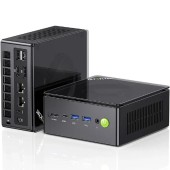 Компьютеры GMK Technology K8PLUS/8845HS/32GB+1TB Мини ПК NucBox (AMD R9 8845HS) 32GB+1TB, Win 11 Pro