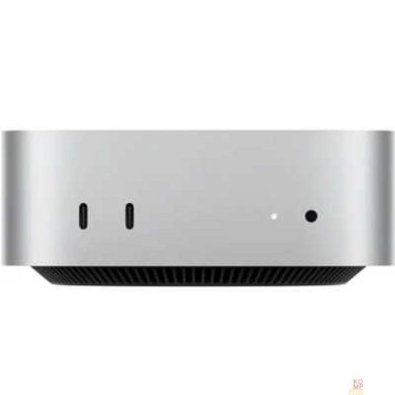 Компьютер Apple Mac Mini 2024 MU9D3LL/A Silver {M4 10C CPU 10C GPU/16Gb/256Gb SSD/рекоменд.переходник 11065944/1979059} (A3238 США)