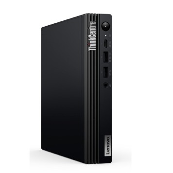 Компьютер Lenovo ThinkCentre M70q G5 Tiny 12TESKR400 (КЛАВ.РУС.ГРАВ.) Black i5-14400T/16Gb/512Gb SSD/VESA/DOS/k+m