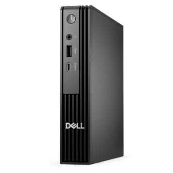 Компьютер Dell Pro Micro QCM1250 DPM-3860 Black  Micro i3-14100T/8Gb/SSD512Gb UHDG/W11Pro/m/kb-2