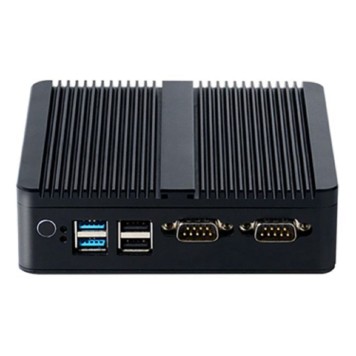 Компьютер Hiper NUGCJ6412 (NUG C) платформа ПК/ Nettop HIPER NUG, Intel Celeron J6412, 1*DDR4 SODIMM, Intel UHD 600 (VGA + HDMI), 2*USB2.0, 2*USB3.0, 2*COM, 2*LAN, 1*2.5HDD, WiFi, VESA (безвентиляторный)