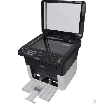 принтер Kyocera FS-1125MFP 1102M73RU0/1102M73RUV/1102M73RU2 {A4, 64Mb, LCD, 25стр/мин, лазерное МФУ, факс,  USB2.0, сетевой, ADF} -1
