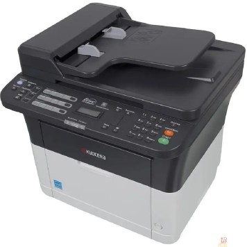 принтер Kyocera FS-1125MFP 1102M73RU0/1102M73RUV/1102M73RU2 {A4, 64Mb, LCD, 25стр/мин, лазерное МФУ, факс,  USB2.0, сетевой, ADF} -2