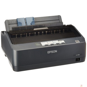 Принтер Epson LX-350 C11CC24031/C11CC24032 {Формат А4, ширина печати 80 колонок, скорость 357 зн./сек. (12 cpi) в режиме HSD, интерфейсы: USB, LPT,COM, память 128 Кб}-1