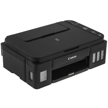 Принтер Canon PIXMA G3410 (2315C009) (СНПЧ, WiFi, 4800x1200, 8,8 изобр./мин для ч/б, 5,0 изобр./мин для цветной, A4, A5, B5, LTR, конверт, фотобумага: 13x1)