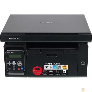 Pantum Pantum M6500W МФУ лазерное ЧБ, А4, C/P/S, 22 стр/мин, 1200 x 1200 dpi, 128Мб RAM, лоток 150 стр, USB/WiFi, черный корпус-1