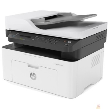 Принтер HP Laser MFP 137fnw (4ZB84A) {p/c/s/f , A4, 1200dpi, 20 ppm, 128Mb, USB 2.0, Wi-Fi, AirPrint, cartridge 500 pages in box, картридж W1106A}-1