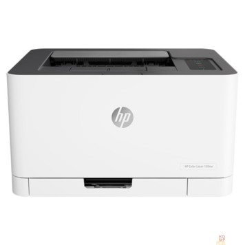 Принтер HP Color Laser 150nw (4ZB95A) {A4, 600x600 dpi, 18 стр/мин, 64 МБ, USB, Wi-Fi, AirPrint}