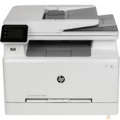 Принтер HP Color LaserJet Pro M283fdn (7KW74A) A4 Duplex Net белый/серый