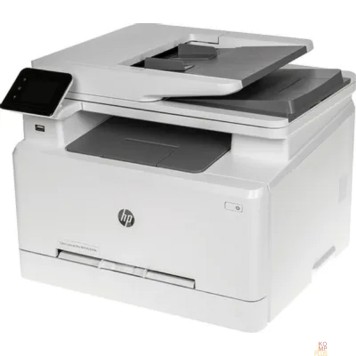 Принтер HP Color LaserJet Pro M283fdn (7KW74A) A4 Duplex Net белый/серый-1