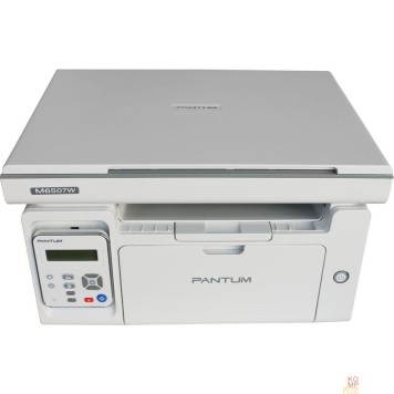Pantum Pantum M6507W МФУ лазерное ЧБ, А4, C/P/S, 22 стр/мин, 1200 x 1200 dpi, 128Мб RAM, лоток 150 стр, USB, Wi-Fi, 1600стр. картридж серый корпус