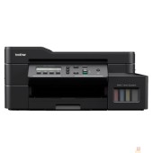 Принтер Brother DCP-T820DW МФУ, А4, цветной струйный, 17/16,5 стр/мин, 128Мб, дуплекс, ADF20,WiFi,LAN, обх.лоток 80л, старт.картр.2xBK,1xCMY(DCPT820DWR1)