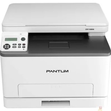 Pantum Pantum CM1100DN МФУ, Лазерное цветное,  P/C/S, A4, 18 стр/мин, 1200x600 dpi, 1 GB RAM, Duplex, paper tray 250 pages, USB, LAN, start. cartridge 1000/700 pages -1