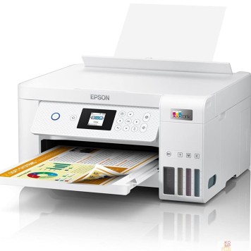 Принтер  Epson L4266 C11CJ63516/C11CJ63511 {A4,  белый,  33 стр/мин, Wi-Fi, USB, СНПЧ}-1