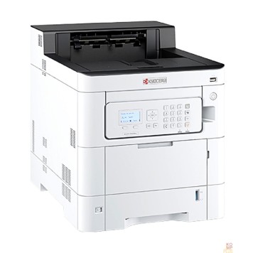 принтер Kyocera ECOSYS PA4500cx (1102Z13NL0) {(A4) 1200 dpi, 45 ppm, Duplex, 1Gb (max.3Gb), Dual core 1.2GHz, USB 2.0 (Hi-Speed), 2xUSB Host Interface, Gigabit Ethernet, optional Wireless LAN, tray}