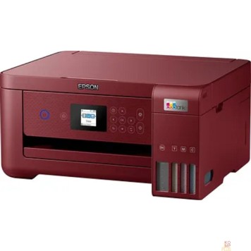 Принтер МФУ струйный Epson EcoTank L4267 цветная печать, A4, цвет красный (RED) c11cj63512