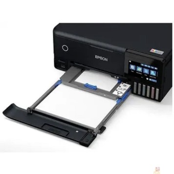 Принтер МФУ струйный Epson EcoTank L8160 цветная печать, A4, с СНПЧ, цвет черный c11cj20503-1