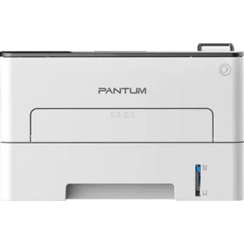 Pantum P3300DW Принтер, Mono Laser, дуплекс, А4, 33стр/мин, 1200 х 1200 dpi, 256MB RAM, лоток 250 листов, USB, Wi-Fi, Ethernet серый корпус проектная модель-1