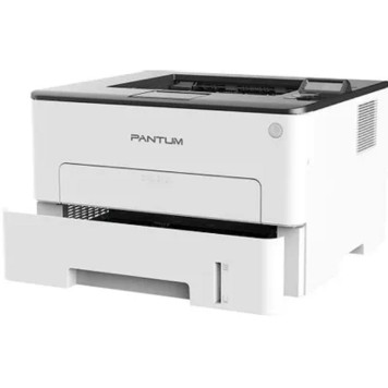 Pantum P3300DW Принтер, Mono Laser, дуплекс, А4, 33стр/мин, 1200 х 1200 dpi, 256MB RAM, лоток 250 листов, USB, Wi-Fi, Ethernet серый корпус проектная модель-2