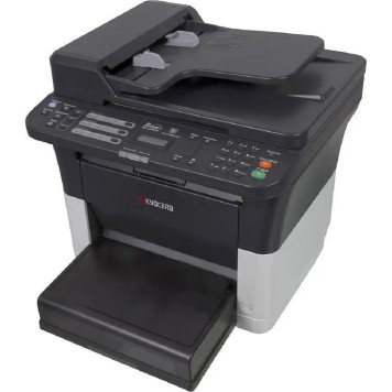 принтер/МФУ Kyocera FS-1125MFP 1102M73RU0/1102M73RUV/1102M73RU2 A4, 64Mb, LCD, 25стр/мин, лазерное МФУ, факс,  USB2.0, сетевой, ADF 